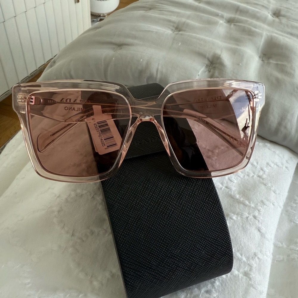 BRAND NEW PRADA Pink Sunglasses